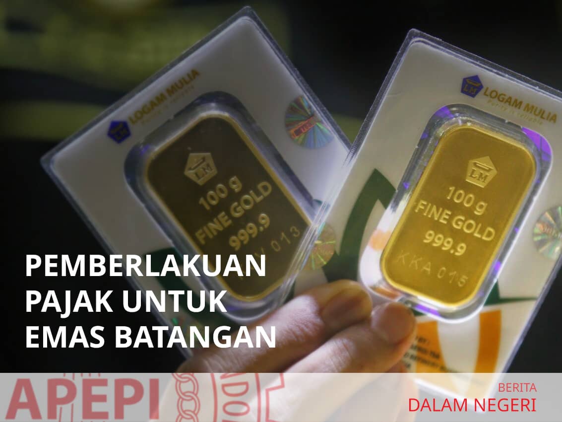 Pajak Logam Mulia Lantakan